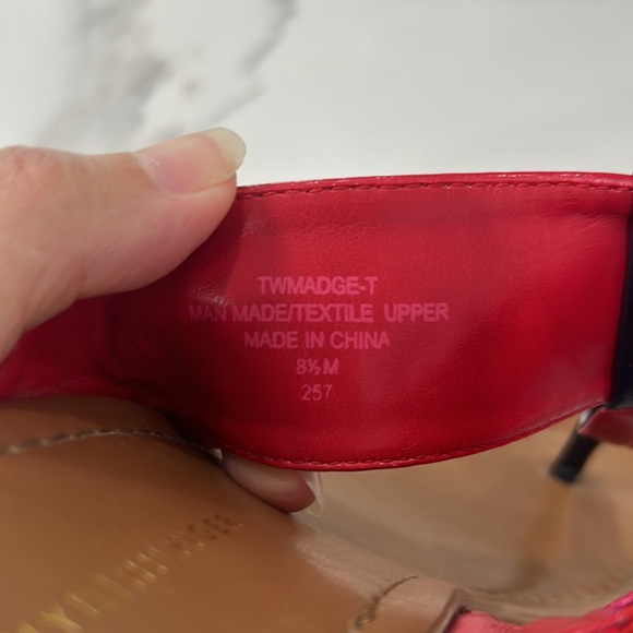 Tommy Hilfiger Cork Wedge Sandals. Size 8. 5 M‎ - Picture 9 of 9